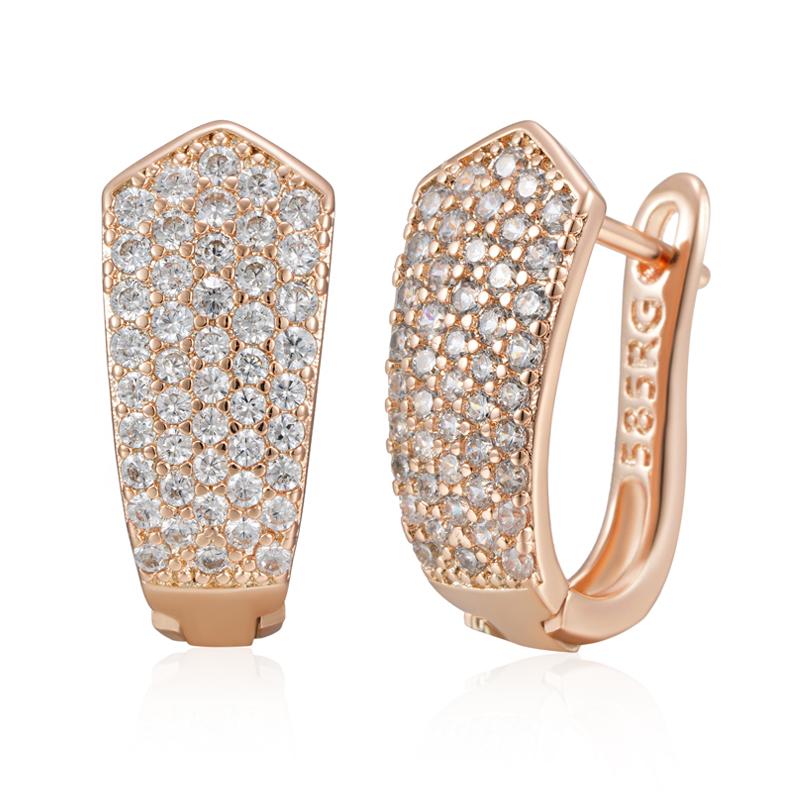 Серьги английские цвета розового золота для женщин, полностью блестящие, с натуральным цирконом, аксессуары, свадебные украшения, подарки на День святого Валентина
Серьги английские цвета розового золота для женщин, полностью блестящие, с натуральным цирконом, аксессуары, свадебные украшения, подарки на День святого Валентина