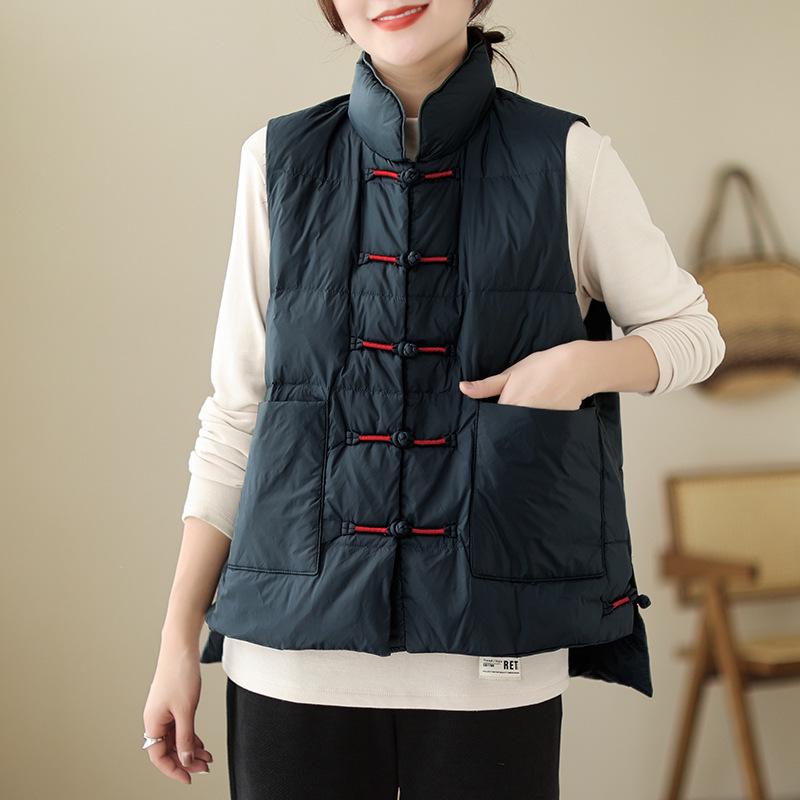 Women s Winter Padded Sleeveless Vest with Frog Buttons - 2025 New Style XXL {Weight: 140-160 lbs} темно-зелений колір
Women s Winter Padded Sleeveless Vest with Frog Buttons - 2025 New Style XXL {Weight: 140-160 lbs} темно-зелений колір