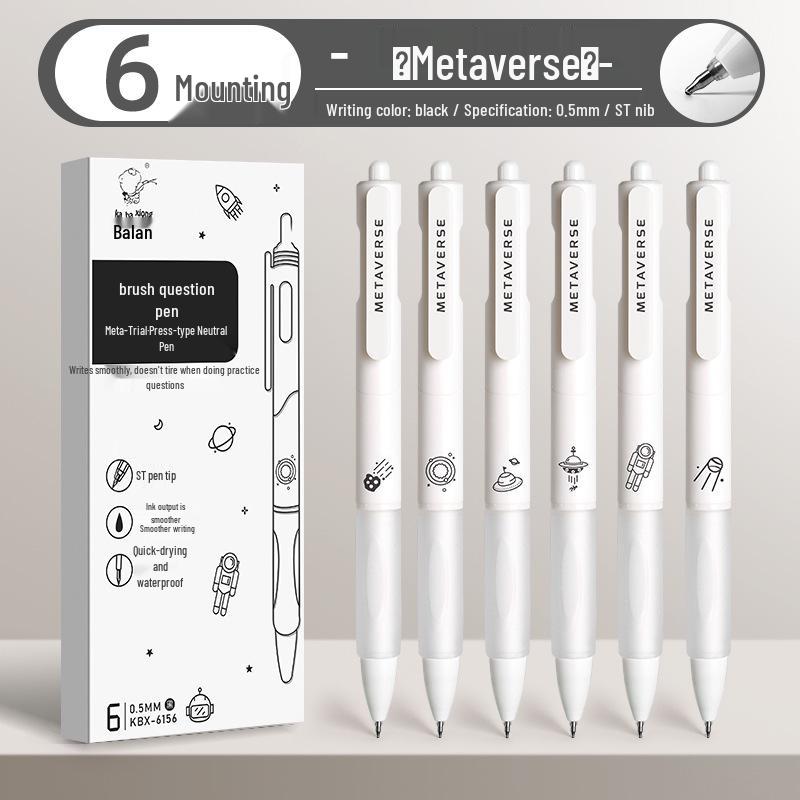 High-Visibility Quick-Drying Gel Pen, 0.5mm Tip, Smooth Black Ink for Exams 0.5mm
High-Visibility Quick-Drying Gel Pen, 0.5mm Tip, Smooth Black Ink for Exams 0.5mm