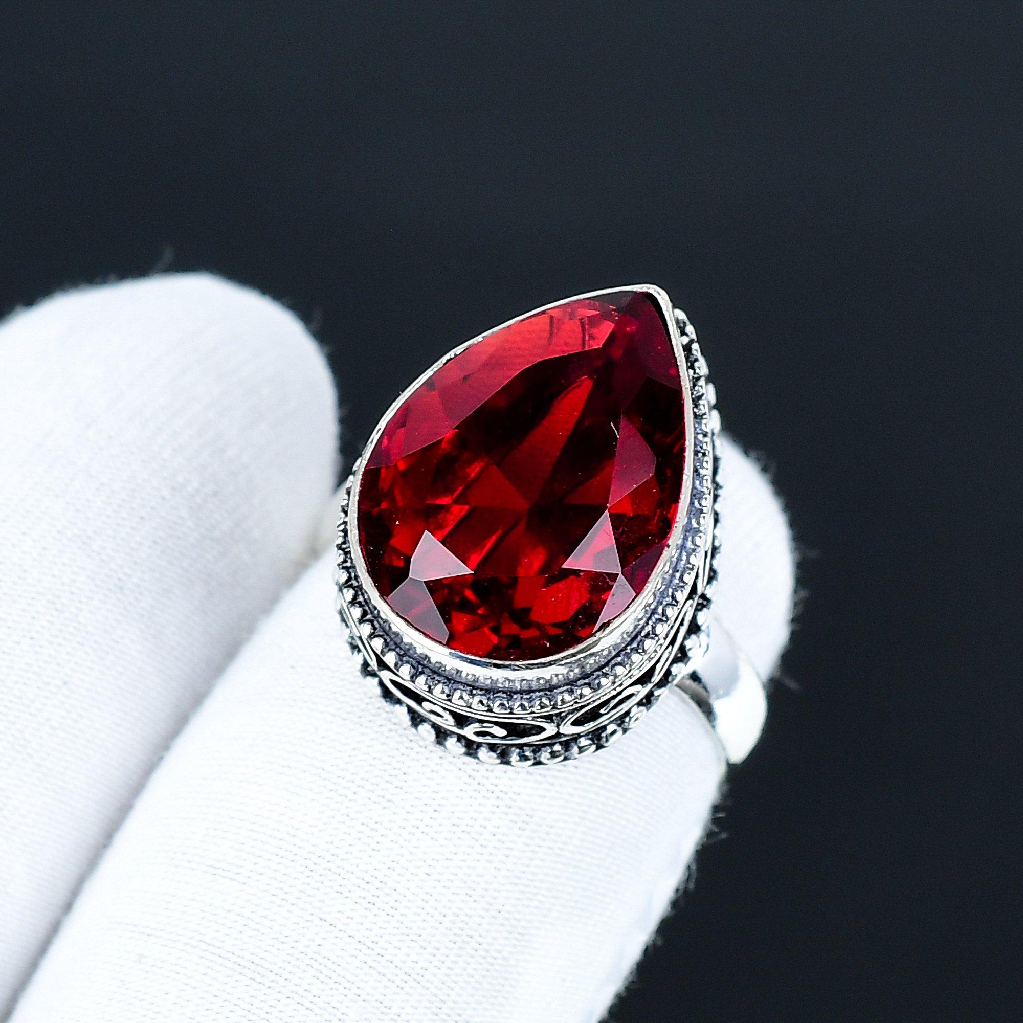 Кольцо с гранатом, Ювелирное изделие из стерлингового серебра 925 пробы, Кольцо ручной работы, Кольцо-заявление с красным гранатом, Подарки на день рождения US 16 красный
Кольцо с гранатом, Ювелирное изделие из стерлингового серебра 925 пробы, Кольцо ручной работы, Кольцо-заявление с красным гранатом, Подарки на день рождения US 16 красный