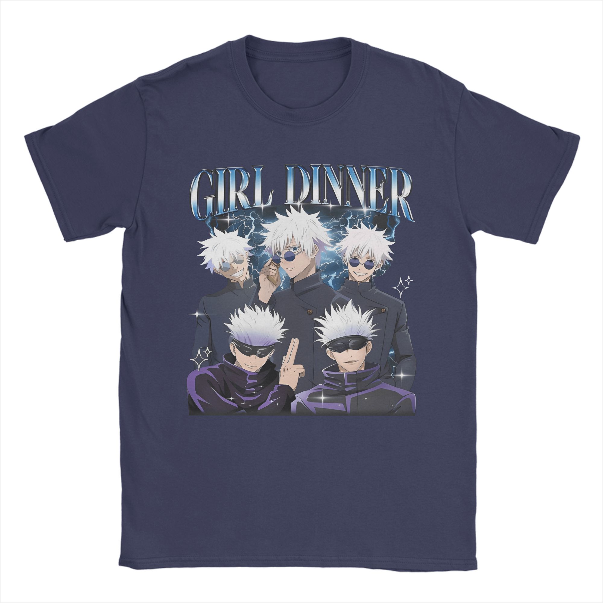 Unisexs Satoru Gojo Girl Dinner JJK Anime T Shirt Cotton Tops Crazy Short Sleeve Crewneck Tee Shirt Party TShirt 3XL
Unisexs Satoru Gojo Girl Dinner JJK Anime T Shirt Cotton Tops Crazy Short Sleeve Crewneck Tee Shirt Party TShirt 3XL