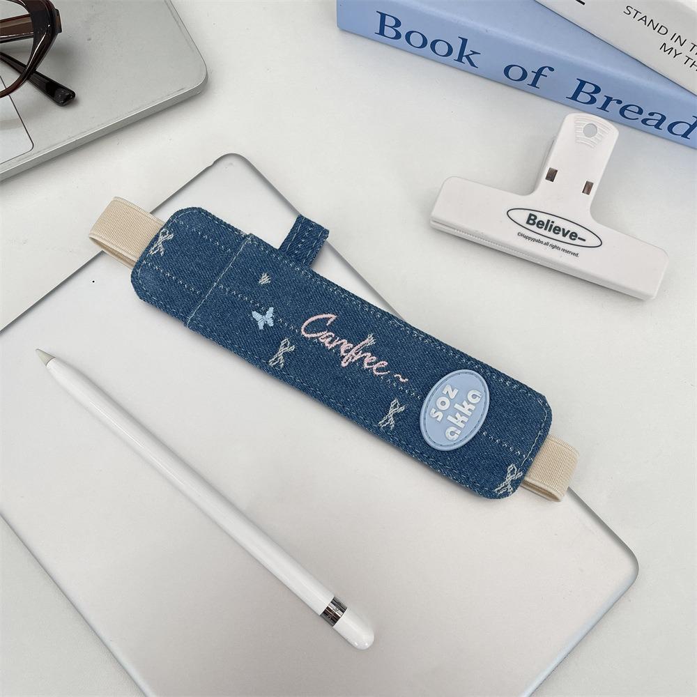Джинсовий Органайзер для Ручок Еластична Стрічка Чохол для Стилуса Новий Захисний Чохол для Олівця Шкільний Офісний 04
Джинсовий Органайзер для Ручок Еластична Стрічка Чохол для Стилуса Новий Захисний Чохол для Олівця Шкільний Офісний 04