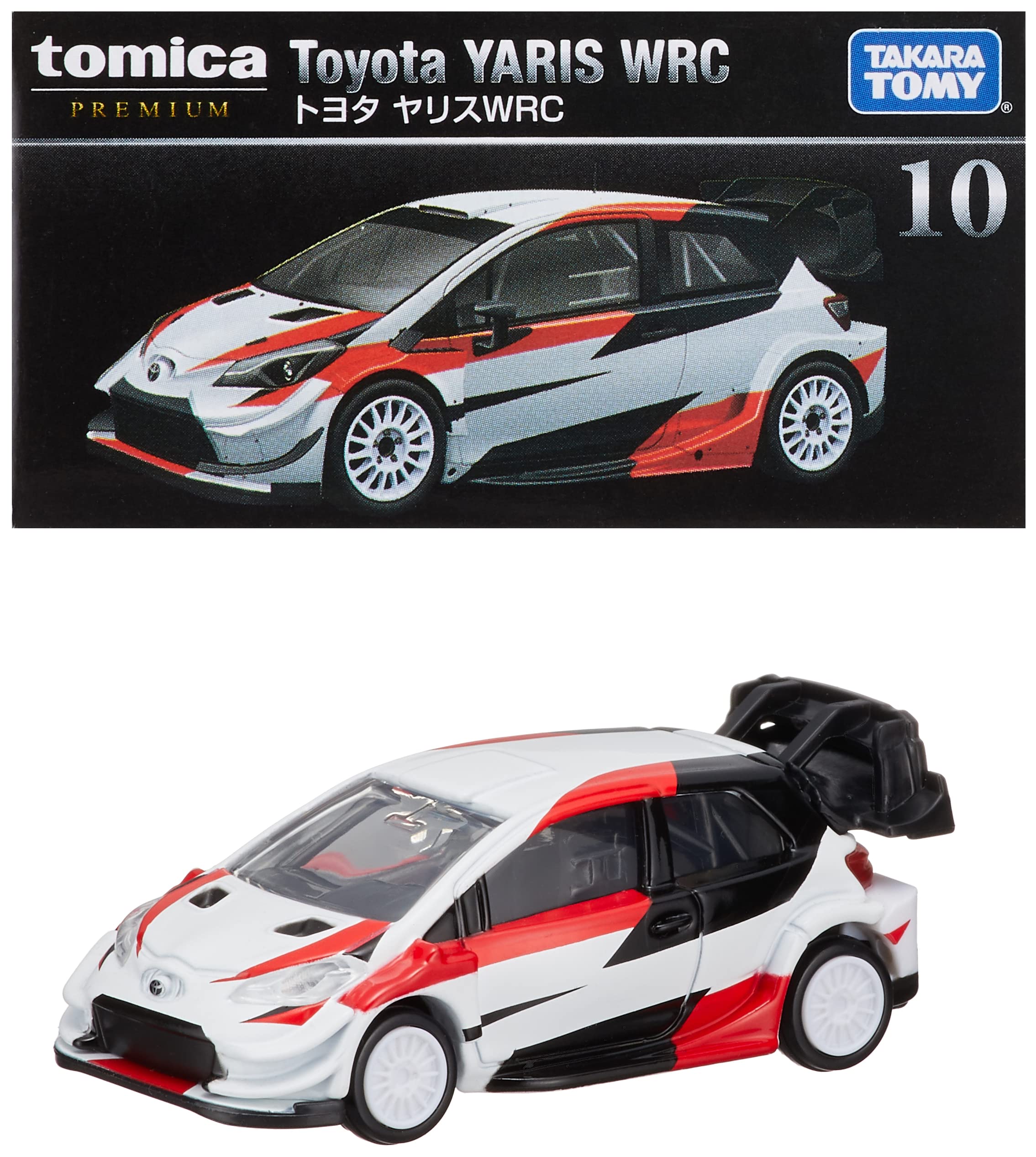 Takara Tomy Tomica Premium 10 Toyota Yaris WRC Miniature Car Toy for Ages 6 and Up
Takara Tomy Tomica Premium 10 Toyota Yaris WRC Miniature Car Toy for Ages 6 and Up