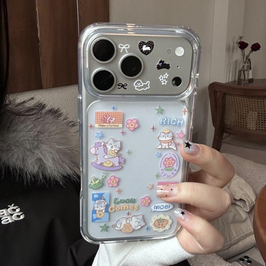 Apple 17 Pro Max, 15, 14, 13, 12, 11, XR Transparent Korean Style Cat Phone Case. iPhone 16 Pro Max
Apple 17 Pro Max, 15, 14, 13, 12, 11, XR Transparent Korean Style Cat Phone Case. iPhone 16 Pro Max