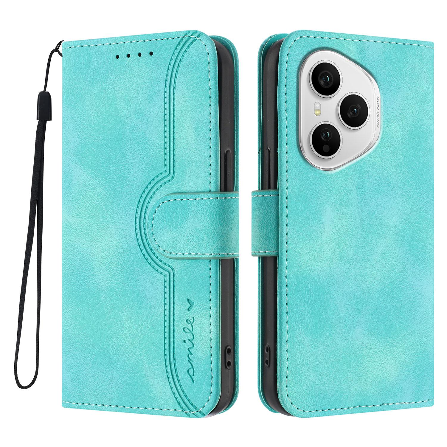 Для Honor 400 Pro 5G (Глобальный) Кожаный чехол-кошелек-подставка с принтом улыбки для телефона с ремешком Light Blue
Для Honor 400 Pro 5G (Глобальный) Кожаный чехол-кошелек-подставка с принтом улыбки для телефона с ремешком Light Blue