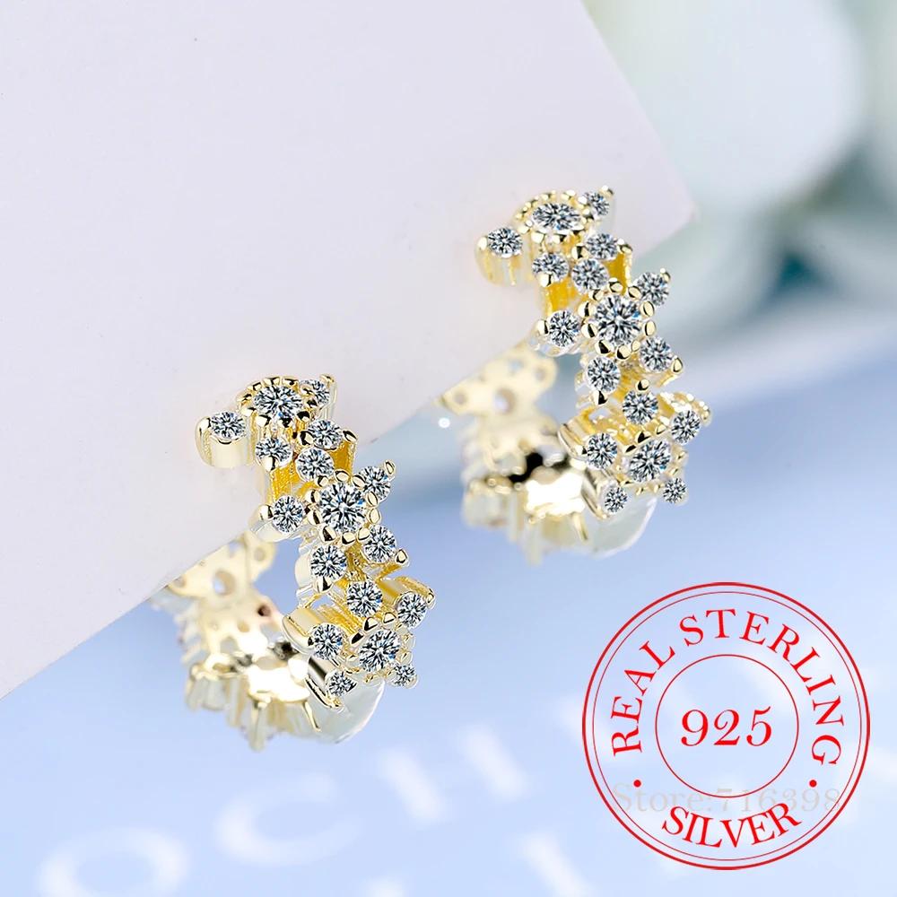 100% Real 925 Sterling Silver Lovely Stereoscopic Plum Bossom Piercing Earrings For Women Student Luxury Jewelry Aretes De Mujer золотий
100% Real 925 Sterling Silver Lovely Stereoscopic Plum Bossom Piercing Earrings For Women Student Luxury Jewelry Aretes De Mujer золотий