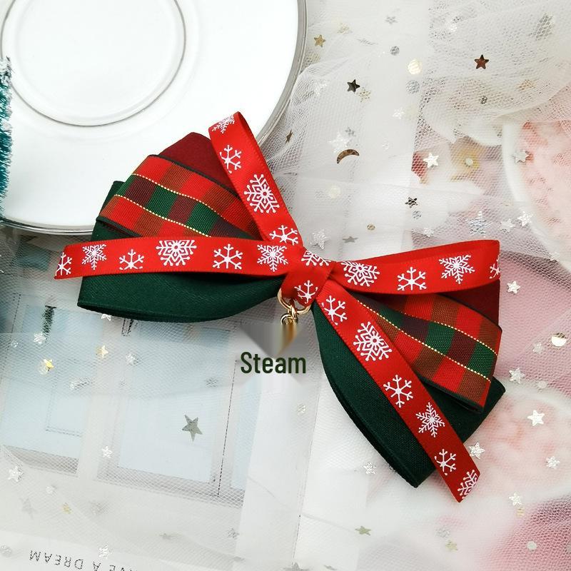 Клетчатая заколка для волос Санта-Клауса - Праздничный рождественский аксессуар для женщин Brooch
Клетчатая заколка для волос Санта-Клауса - Праздничный рождественский аксессуар для женщин Brooch