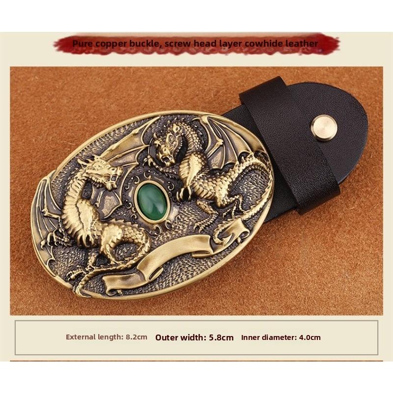 Dragon and horse embossed jade plate buckle, inner diameter 4.0cm, new arrival belt buckle, copper buckle, embossed copper buckle
Dragon and horse embossed jade plate buckle, inner diameter 4.0cm, new arrival belt buckle, copper buckle, embossed copper buckle