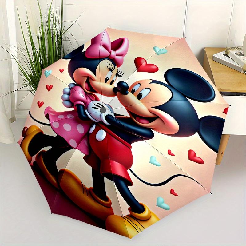 Mickey Mouse, Minnie Mouse Automatic Opening and Closing Umbrella, Compact Travel Umbrella, Lightweight and Portable, Suitable for Beach Com
Mickey Mouse, Minnie Mouse Automatic Opening and Closing Umbrella, Compact Travel Umbrella, Lightweight and Portable, Suitable for Beach Com