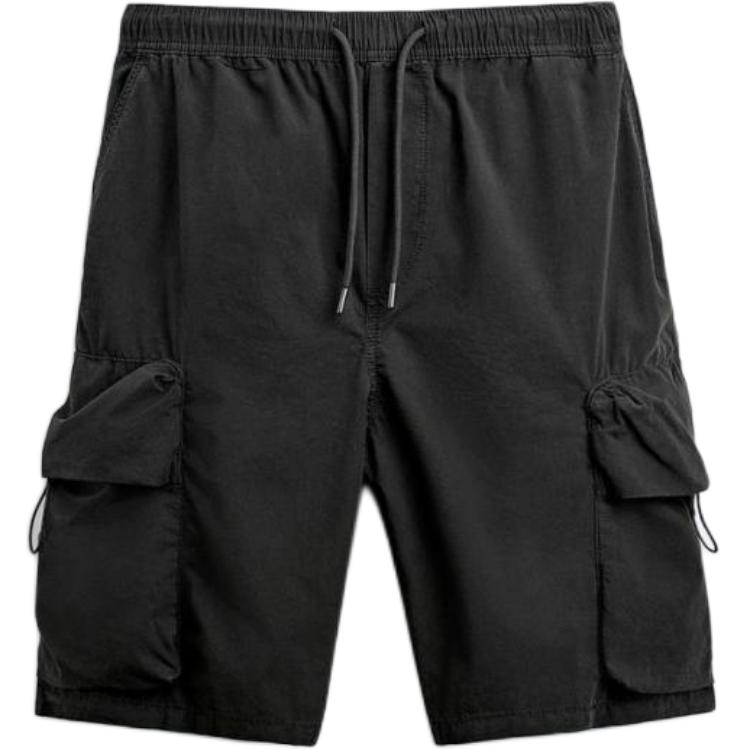 Zara Cotton Washed Comfortable Drawstring Cargo Shorts Men shorts Black 5862429-800 S
Zara Cotton Washed Comfortable Drawstring Cargo Shorts Men shorts Black 5862429-800 S