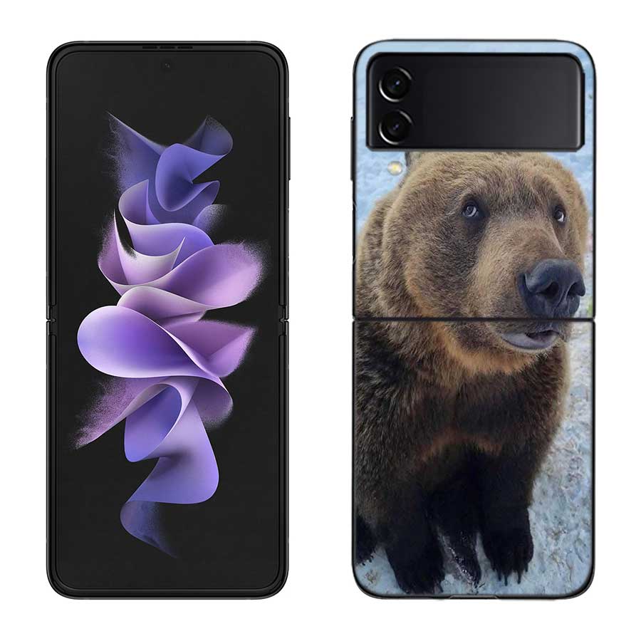 Kodiak Bear Phone Case For Samsung Z Flip 7 6 5G Galaxy Z Flip 5 4 3 Black Hard Cell Cover Luxury PC Shell Coque Samsung Z Flip 7 5G
Kodiak Bear Phone Case For Samsung Z Flip 7 6 5G Galaxy Z Flip 5 4 3 Black Hard Cell Cover Luxury PC Shell Coque Samsung Z Flip 7 5G