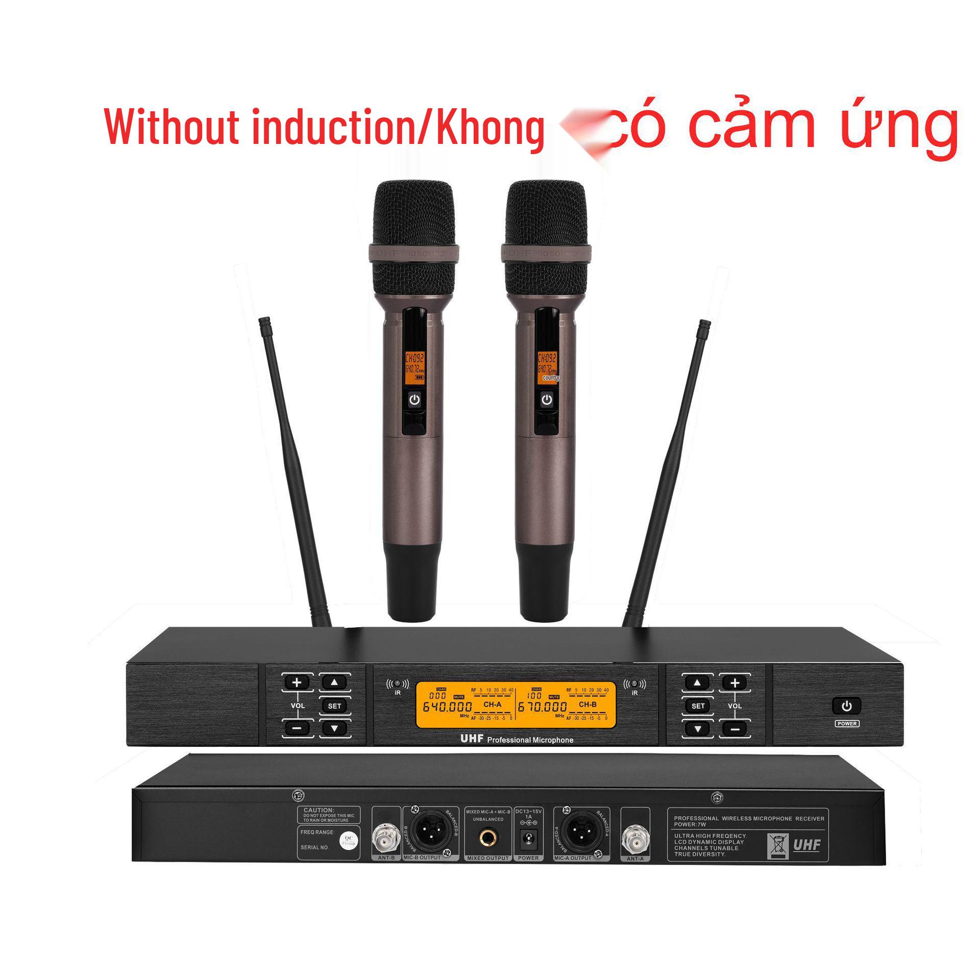 KTV U-Band High-End Wireless Lavalier and Headset Microphone Set UK Plug
KTV U-Band High-End Wireless Lavalier and Headset Microphone Set UK Plug