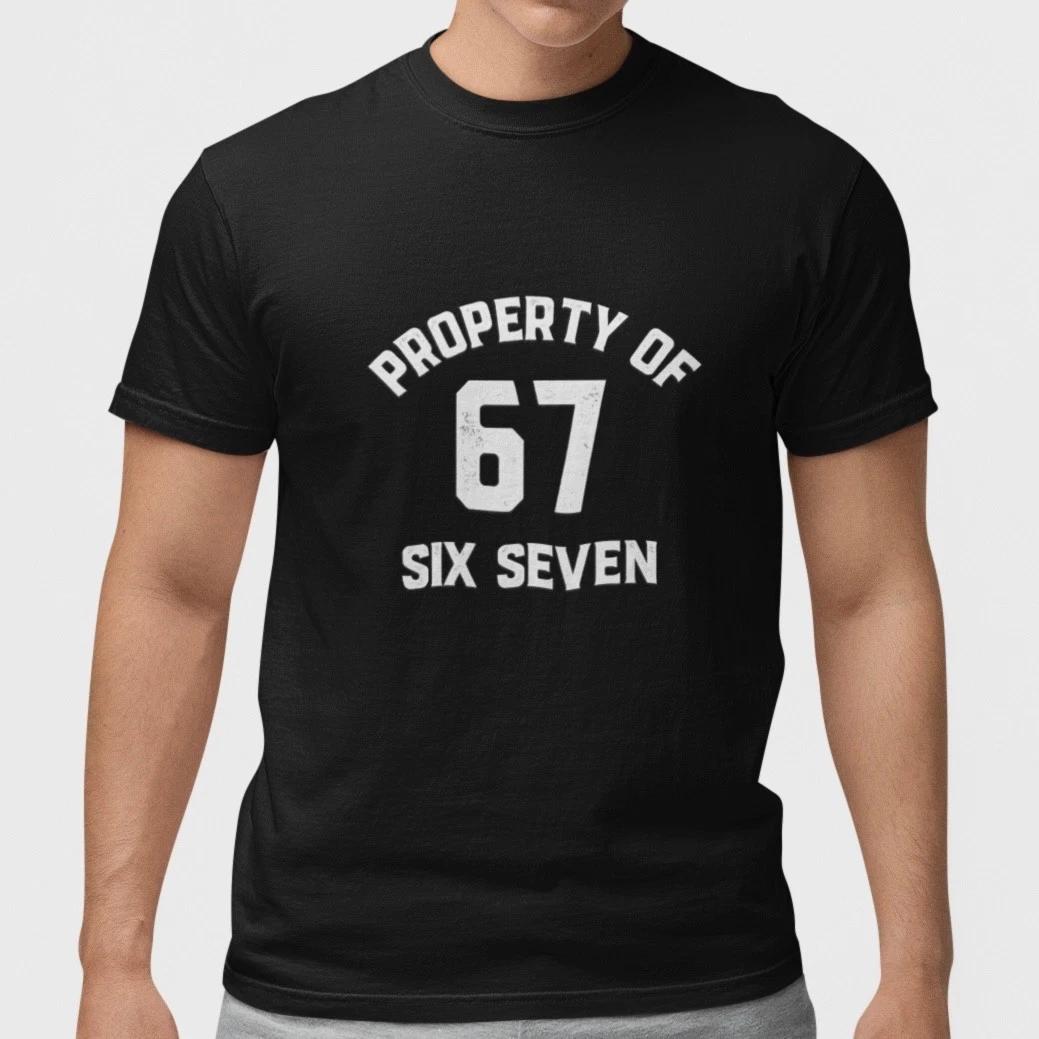 Property Of 67 Six Seven T Shirt Vintage Number Graphic Casual Unisex Tee S
Property Of 67 Six Seven T Shirt Vintage Number Graphic Casual Unisex Tee S