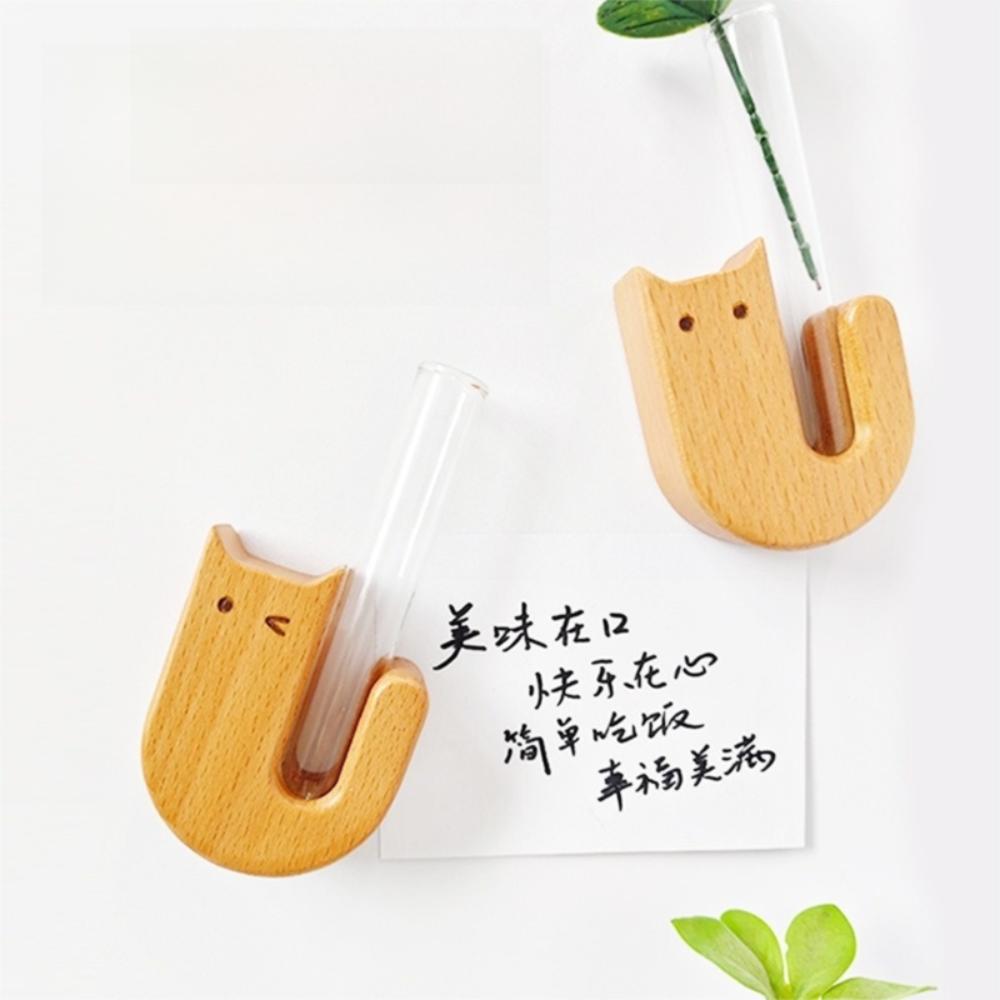 Transparent Refrigerator Magnet U-shaped Test Tube Kitten Decoration Home B
Transparent Refrigerator Magnet U-shaped Test Tube Kitten Decoration Home B