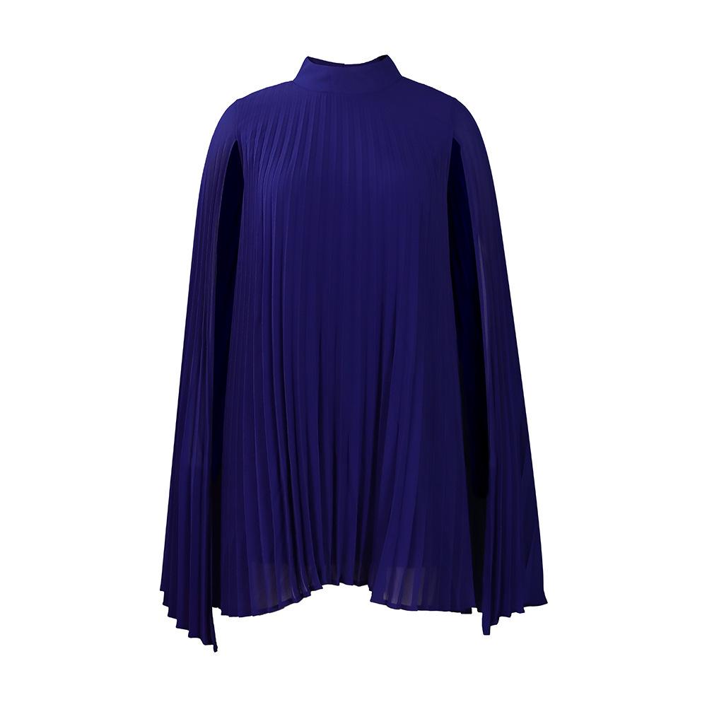 Women s 2025 High Neck Cape Batwing Sleeve Pleated Dress - New Fashion Style Large
Women s 2025 High Neck Cape Batwing Sleeve Pleated Dress - New Fashion Style Large