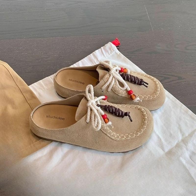 Women s Shoes with A Large Head Tie and A High Toe Cap Half-slipper Are Worn Over It 35 хакі
Women s Shoes with A Large Head Tie and A High Toe Cap Half-slipper Are Worn Over It 35 хакі
