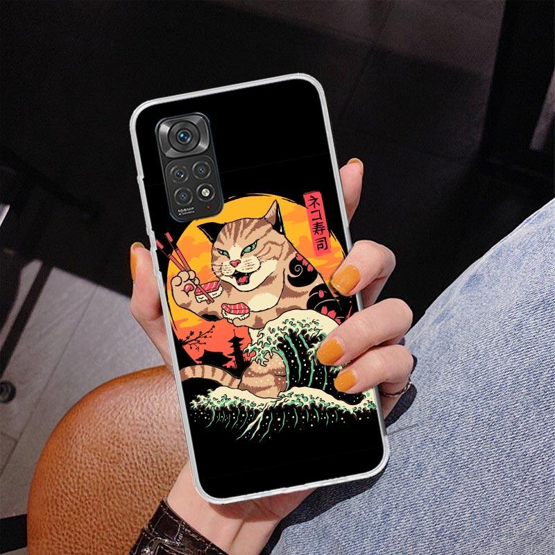 Ramen Sushi Samurai Tattoo Cat Phnoe Case for Phnoe Case for Xiaomi Redmi Note 15 14 14S 13 Pro Plus 12 12S 11S 11E 10S 10 11T 5 Redmi Note 14 Pro 4G
Ramen Sushi Samurai Tattoo Cat Phnoe Case for Phnoe Case for Xiaomi Redmi Note 15 14 14S 13 Pro Plus 12 12S 11S 11E 10S 10 11T 5 Redmi Note 14 Pro 4G