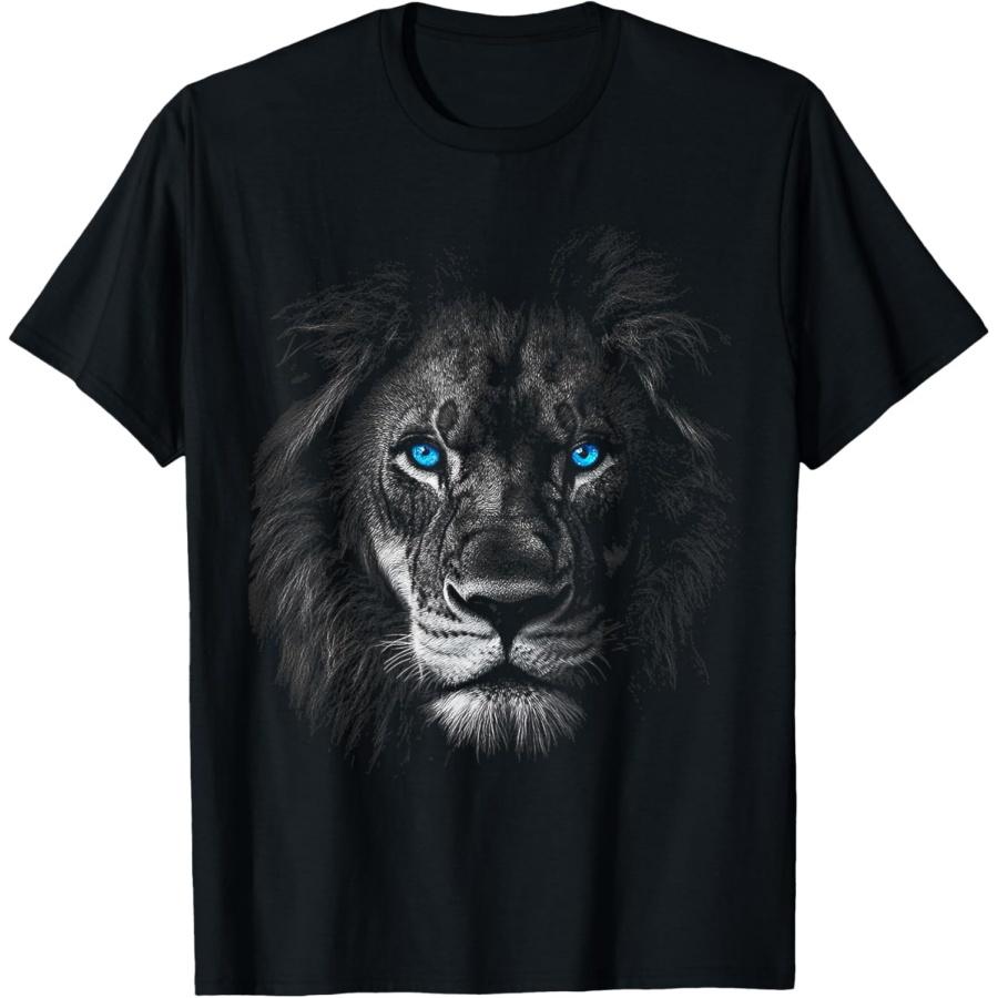 Lion Animal Motif Blue Eyes Artwork Lion T-Shirt XXXXXL чорний
Lion Animal Motif Blue Eyes Artwork Lion T-Shirt XXXXXL чорний