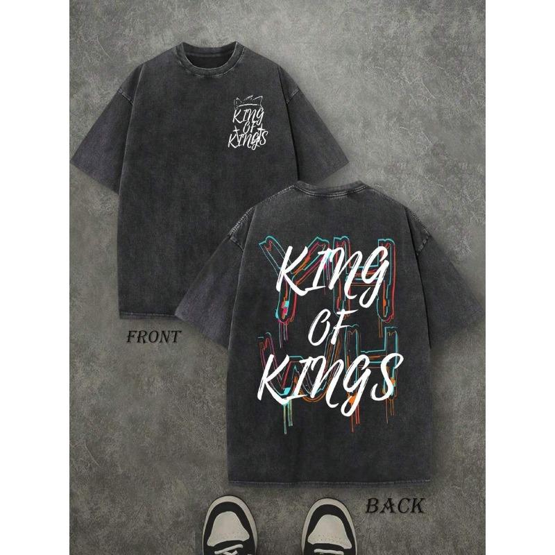 European sizes Men s T-Shirt Washed Double-Sided YHWH KING OF KINGS Print, Oversized Streetwear, Vintage Washed Effect, Loose Fit Casual Shirt 5XL чорний
European sizes Men s T-Shirt Washed Double-Sided YHWH KING OF KINGS Print, Oversized Streetwear, Vintage Washed Effect, Loose Fit Casual Shirt 5XL чорний