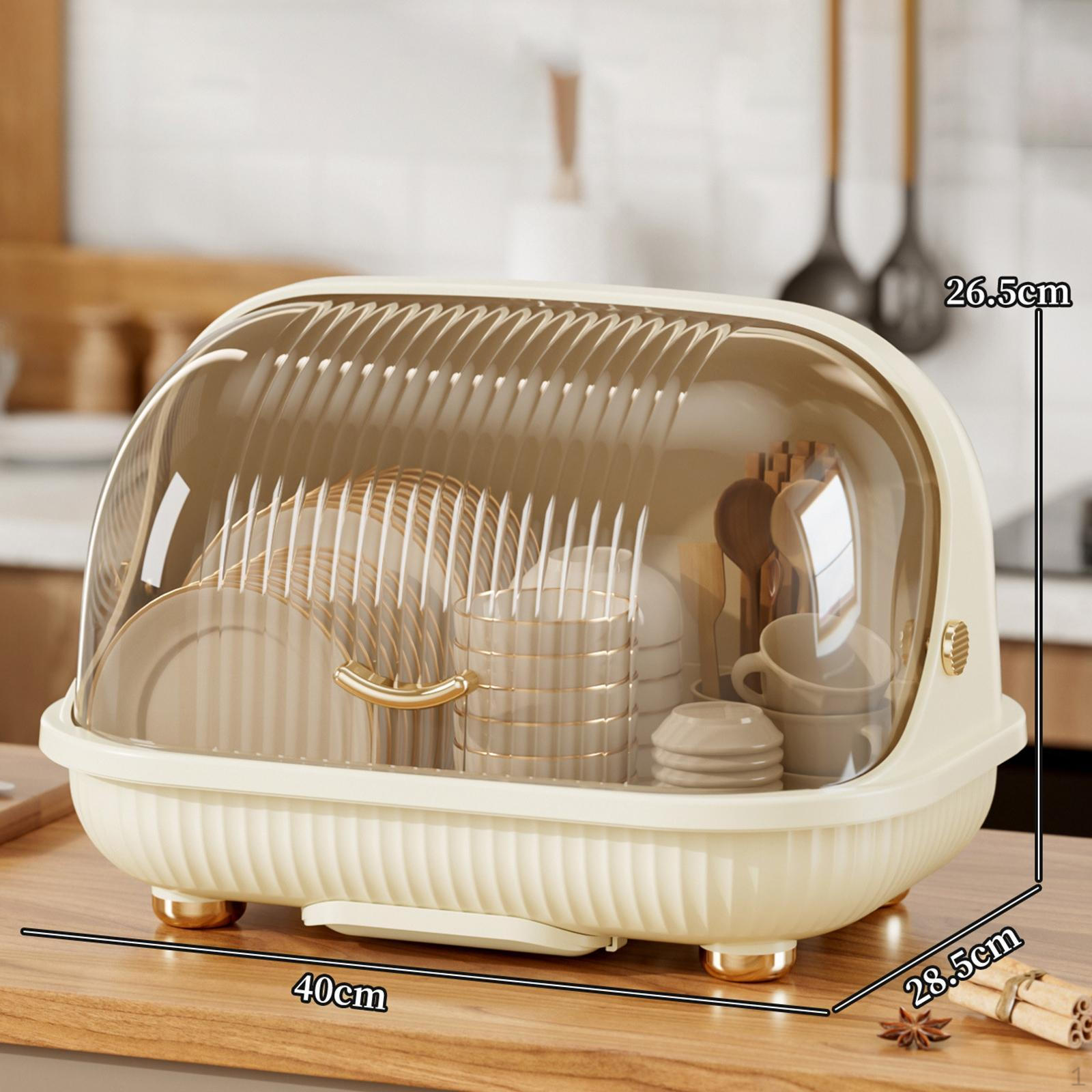 Rack Desktop Cup Storage Rack, Holder with Flip Lid Cutlery Drainer for Cultlery, Dinnerware Tea L Cream
Rack Desktop Cup Storage Rack, Holder with Flip Lid Cutlery Drainer for Cultlery, Dinnerware Tea L Cream