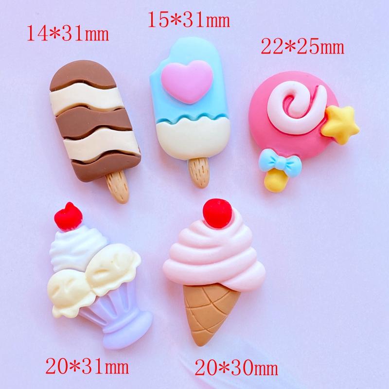 10Pcs New Mixed Cute Simulation Ice Cream Flat back Resin Cabochons Scrapbooking DIY Jewelry Craft Decoration Accessorie K67
10Pcs New Mixed Cute Simulation Ice Cream Flat back Resin Cabochons Scrapbooking DIY Jewelry Craft Decoration Accessorie K67
