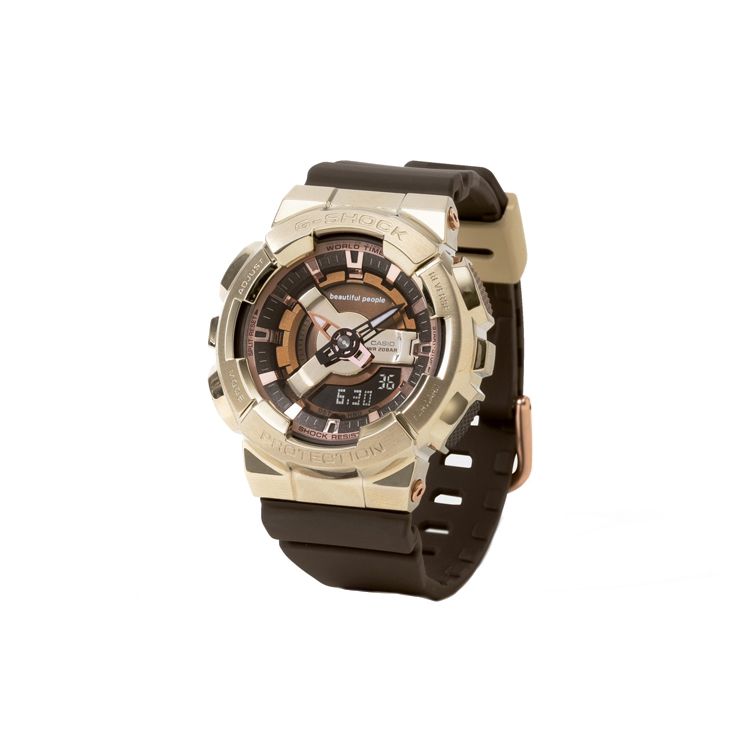 Casio G-Shock x Beautiful People Collaboration Quartz Movement Resin Strap Watch Unisex watches Brown GM-S110BP-5A Coffee Watch Dial
Casio G-Shock x Beautiful People Collaboration Quartz Movement Resin Strap Watch Unisex watches Brown GM-S110BP-5A Coffee Watch Dial