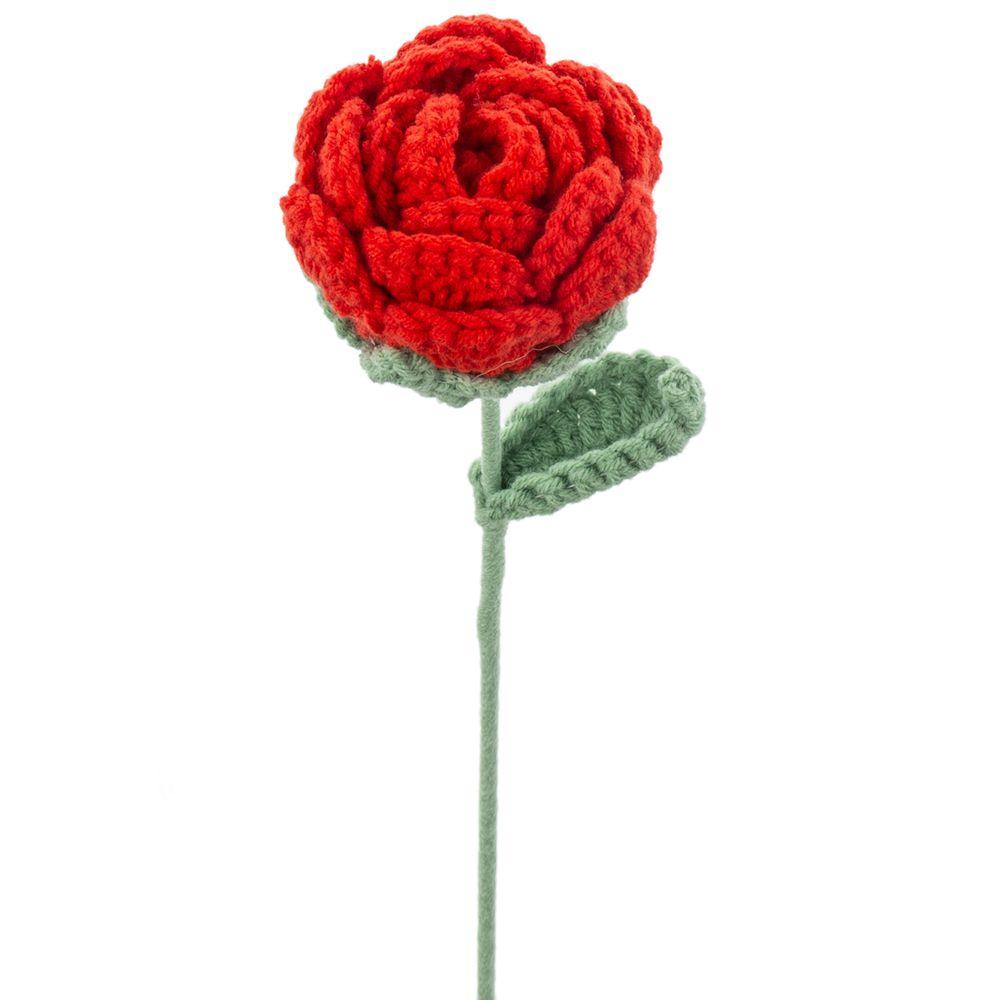 Artificial Handmade Crochet Yarn Rose Flowers Outdoor Garden Wedding Bridal Bouquets Home Vase Festival Diy Gift Valentine s Day 1pc
Artificial Handmade Crochet Yarn Rose Flowers Outdoor Garden Wedding Bridal Bouquets Home Vase Festival Diy Gift Valentine s Day 1pc