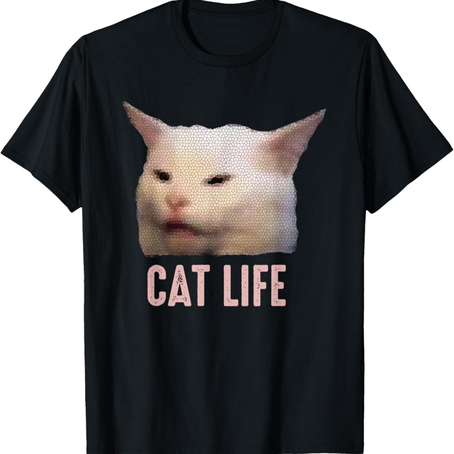 lady yelling at cat meme CAT LIFE T-Shirt S чёрный
lady yelling at cat meme CAT LIFE T-Shirt S чёрный