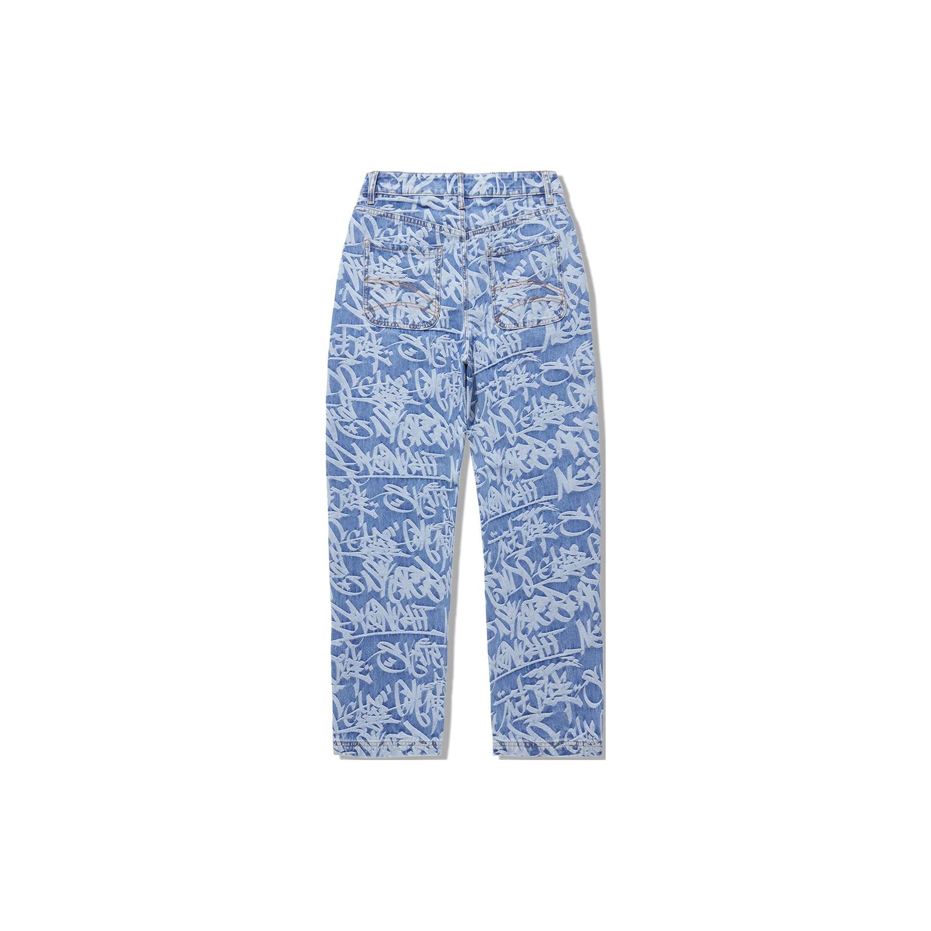 Джинсы мужские Li Ning прямого кроя с принтом по всей поверхности, свободные, вываренные, низ AJQU027-1, светло-голубые XL
Джинсы мужские Li Ning прямого кроя с принтом по всей поверхности, свободные, вываренные, низ AJQU027-1, светло-голубые XL