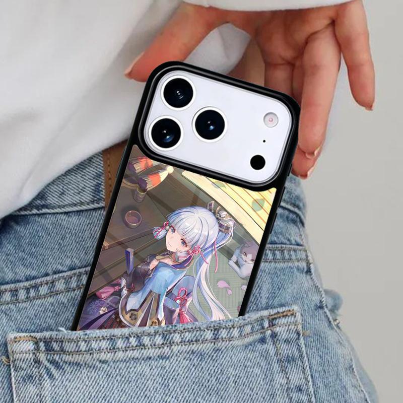 Genshin Impact Kamisato Ayaka soft Phone Case for iPhone 16e 15 14 13 12 17 Pro Max Plus Air 17pro Cover Coque iPhone 14
Genshin Impact Kamisato Ayaka soft Phone Case for iPhone 16e 15 14 13 12 17 Pro Max Plus Air 17pro Cover Coque iPhone 14