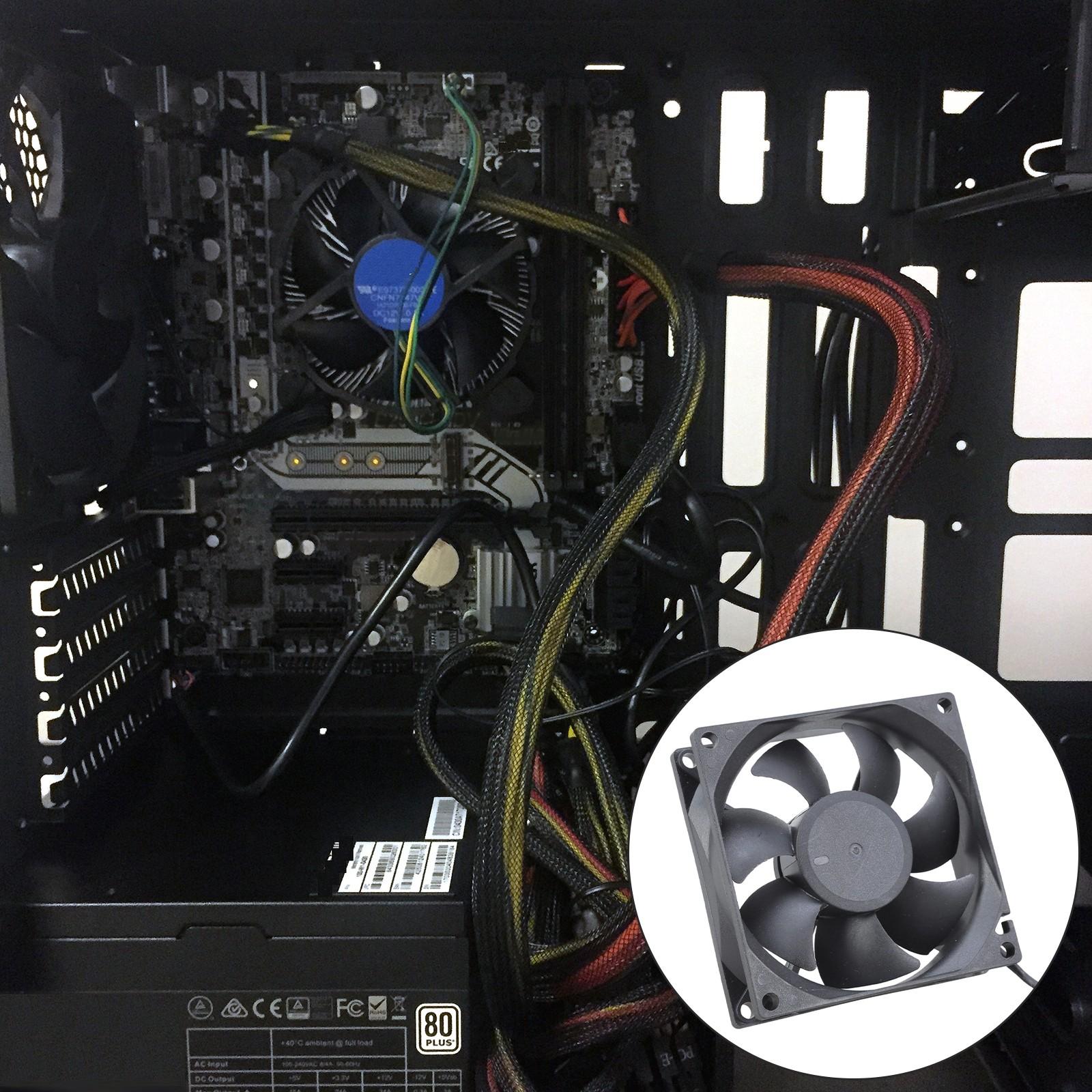 USB 5V Dual Cooling Fan 8x8cm Quiet Ball Bearing 2300RPM 32CFM for Computer Case and Electronics
USB 5V Dual Cooling Fan 8x8cm Quiet Ball Bearing 2300RPM 32CFM for Computer Case and Electronics