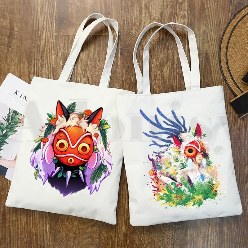 Принцесса Мононоке Волки Studio Ghibli Аниме Химэ Сумки Сумки на плечо Повседневная сумка для покупок для девочек Женская элегантная холщовая сумка
Принцесса Мононоке Волки Studio Ghibli Аниме Химэ Сумки Сумки на плечо Повседневная сумка для покупок для девочек Женская элегантная холщовая сумка