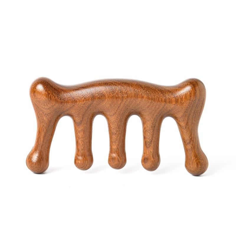 Massage Comb with Sandalwood for Regulating Meridians and Preventing Diseases. Five-finger Comb for Scalp Massage. Neck Scraping Therapy.
Massage Comb with Sandalwood for Regulating Meridians and Preventing Diseases. Five-finger Comb for Scalp Massage. Neck Scraping Therapy.
