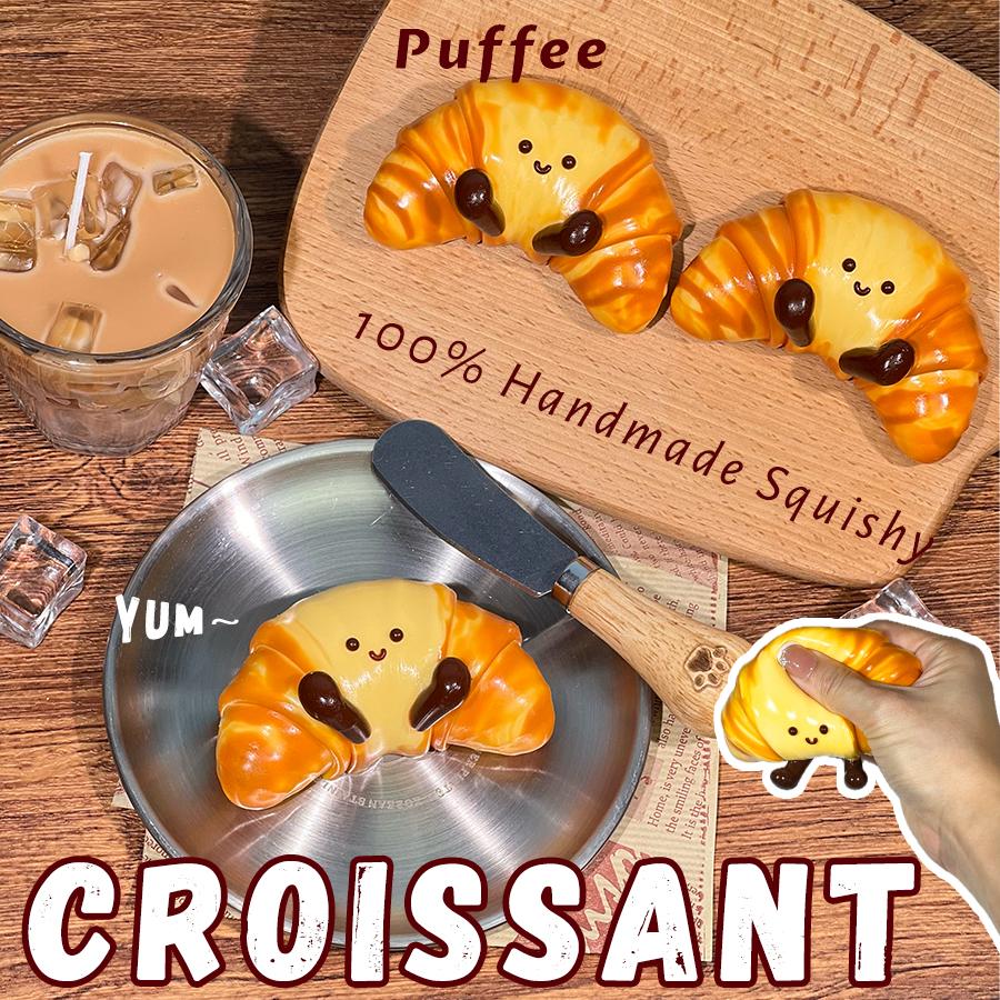 JC Croissant Food-grade Silicone Squishy, Creamy Soft Adhesive Toy, Taba Squishy, Happy Game Pinching Toy, Slow Rebound, Stikcy United States
JC Croissant Food-grade Silicone Squishy, Creamy Soft Adhesive Toy, Taba Squishy, Happy Game Pinching Toy, Slow Rebound, Stikcy United States