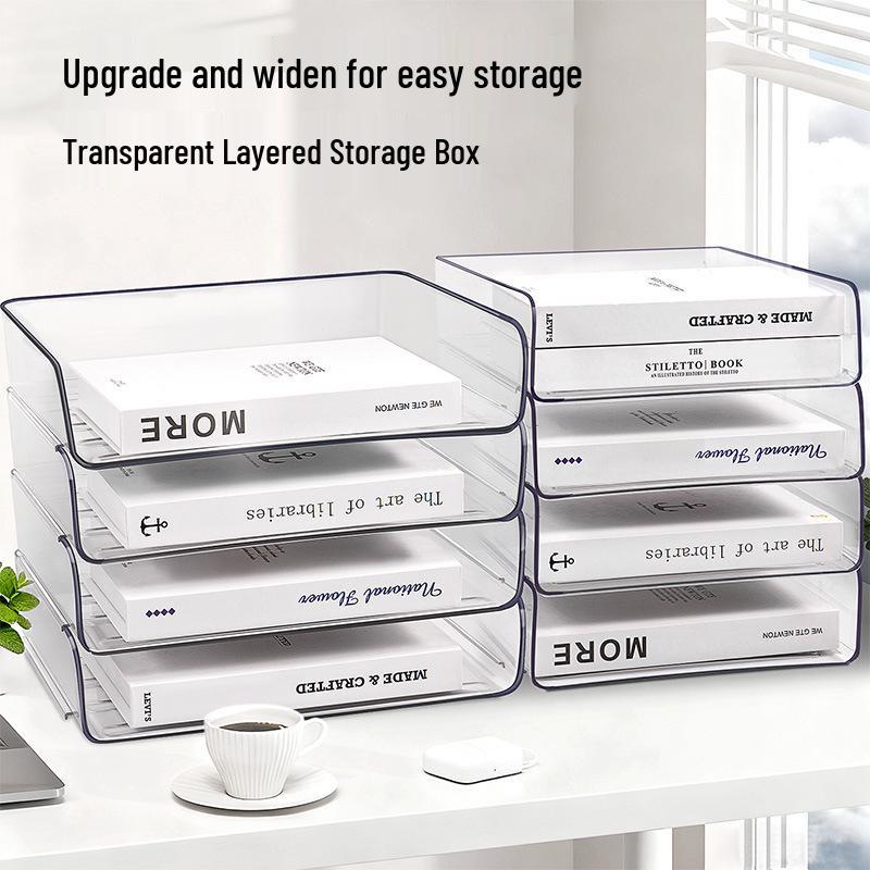 Transparent Multi-layer Book Stand & Storage Rack for Students Horizontal Transparent 1 Layer
Transparent Multi-layer Book Stand & Storage Rack for Students Horizontal Transparent 1 Layer