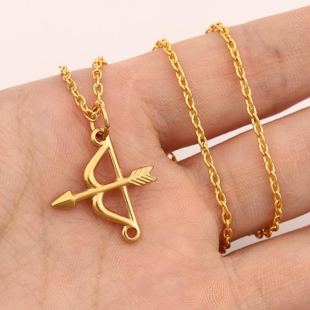 Trend Bow and Arrow Pendant Necklaces Glamour Women Necklaces New Fashion Hip Hop Punk Jewelry Accessories Gift золотой
Trend Bow and Arrow Pendant Necklaces Glamour Women Necklaces New Fashion Hip Hop Punk Jewelry Accessories Gift золотой