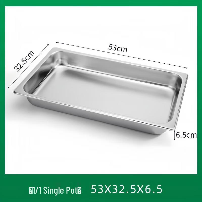 Stainless Steel Buffet Food Warmer Pan with Lid
Stainless Steel Buffet Food Warmer Pan with Lid