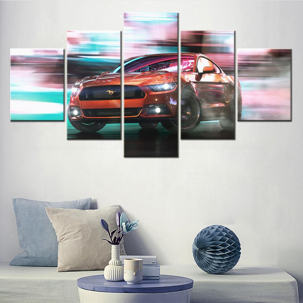 5 Pieces Canvas Wall Arts Poster Painting Sports Cars Ford Mustang Drift Wallpaper Modular Picture Print For Bedroom Home Decor 20X35 20X45 20X55CM
5 Pieces Canvas Wall Arts Poster Painting Sports Cars Ford Mustang Drift Wallpaper Modular Picture Print For Bedroom Home Decor 20X35 20X45 20X55CM