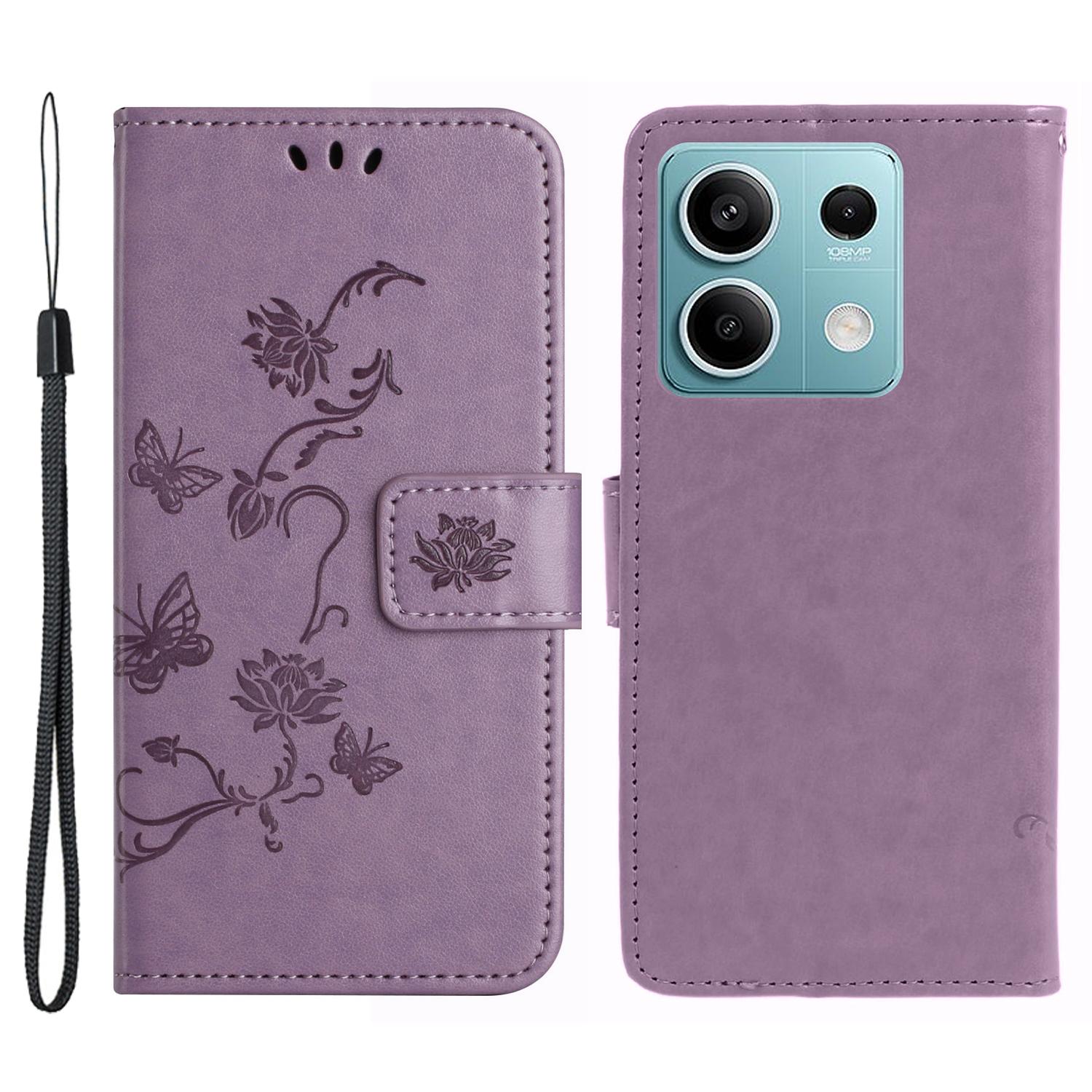 For Xiaomi Redmi Note 13 Pro 5G/Poco X6 5G Case Imprinted Shockproof Leather Wallet Phone Cover Purple
For Xiaomi Redmi Note 13 Pro 5G/Poco X6 5G Case Imprinted Shockproof Leather Wallet Phone Cover Purple