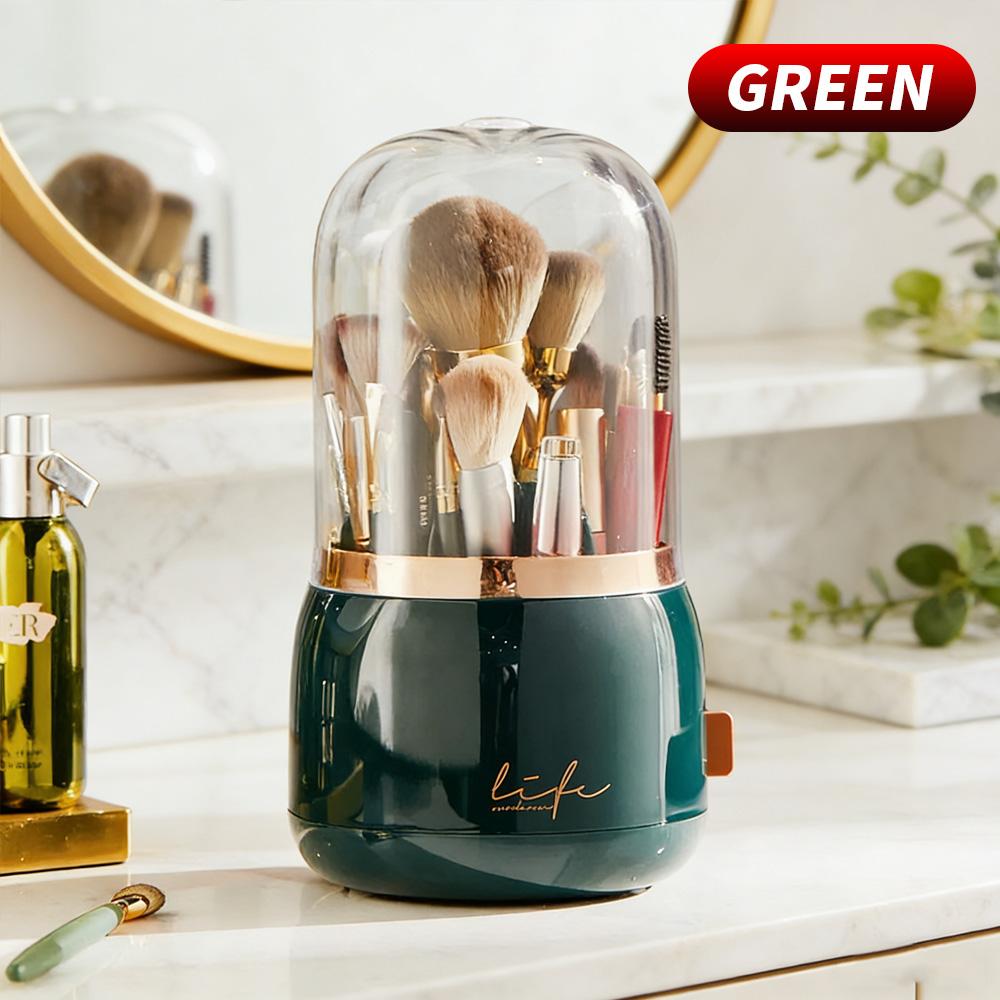 Premium Rotating Cosmetic Storage Bucket Dust-Proof Organizer for Brushes Lipstick Eyebrow Pencil Desktop Pen Holder M
Premium Rotating Cosmetic Storage Bucket Dust-Proof Organizer for Brushes Lipstick Eyebrow Pencil Desktop Pen Holder M