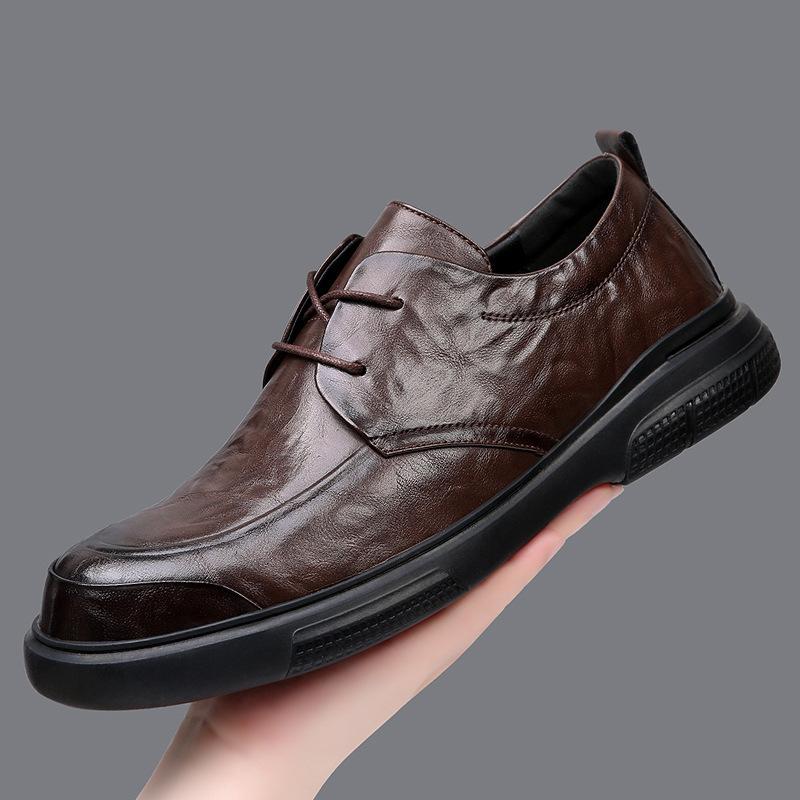 2025 spring new men s shoes leather thick-soled breathable soft-soled business casual shoes trendy versatile formal leather shoes men 44
2025 spring new men s shoes leather thick-soled breathable soft-soled business casual shoes trendy versatile formal leather shoes men 44