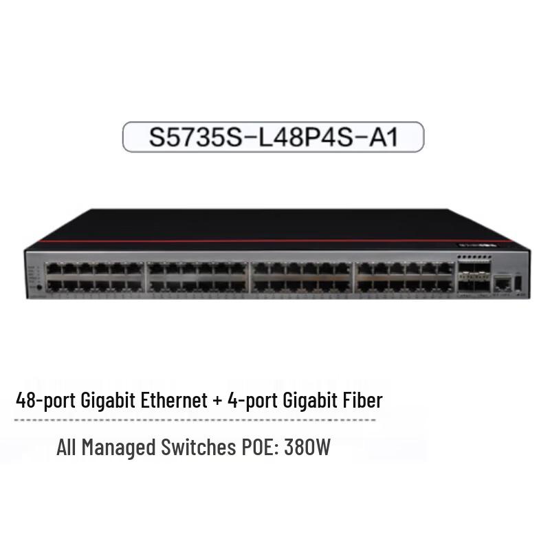 Huawei S5735S Series Managed PoE Gigabit Switch
Huawei S5735S Series Managed PoE Gigabit Switch