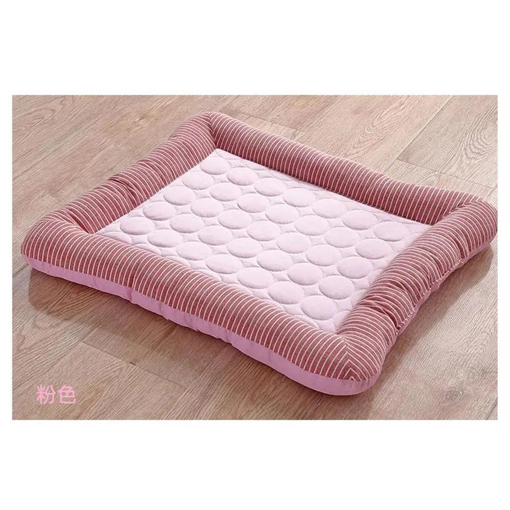 Охлаждающая подставка для собак, кошек, щенков, котят, крутой коврик для домашних животных, одеяло из ледяного шелка, мягкий для летнего сна, розовый, синий, дышащий S 45x35cm
Охлаждающая подставка для собак, кошек, щенков, котят, крутой коврик для домашних животных, одеяло из ледяного шелка, мягкий для летнего сна, розовый, синий, дышащий S 45x35cm