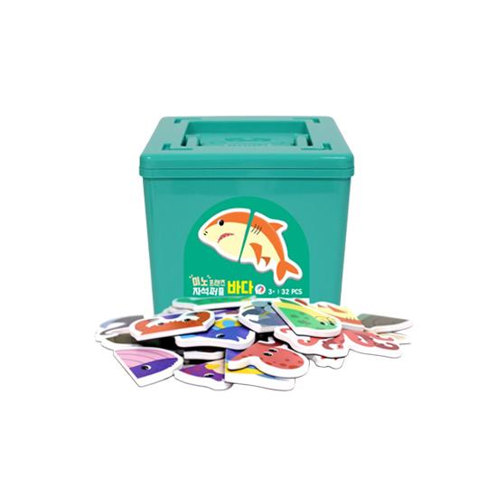 Mino Friends Magnetic Puzzle Series – Animal / Vehicle / Sea (KC Certified, Made In Korea) ( 4 Options) # Sea Animal
Mino Friends Magnetic Puzzle Series – Animal / Vehicle / Sea (KC Certified, Made In Korea) ( 4 Options) # Sea Animal