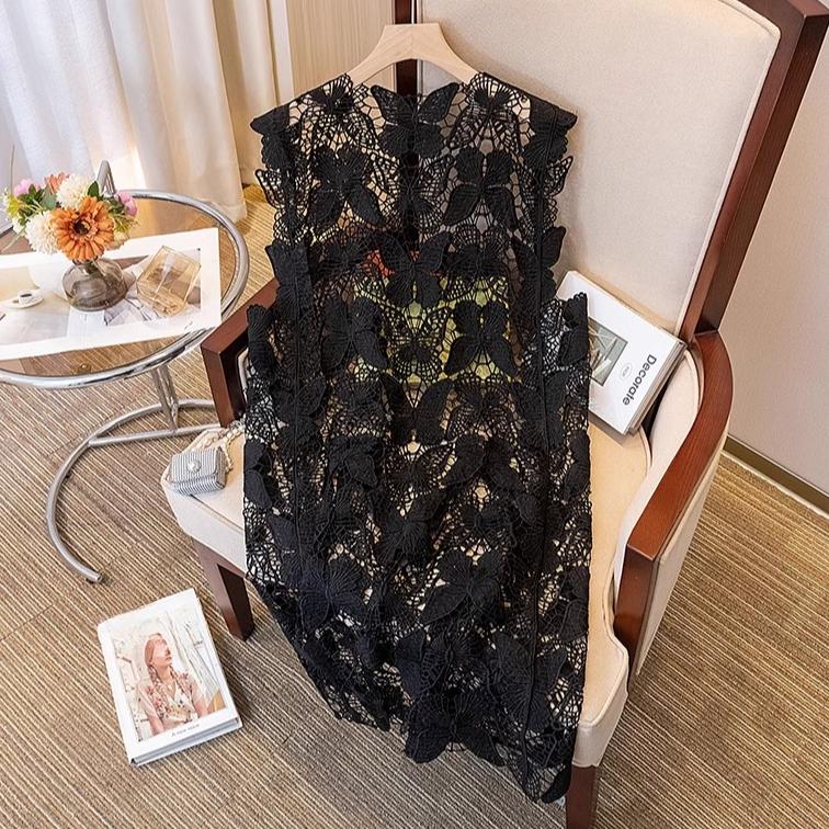 DIMANAF 2025 Новая летняя женская длинная майка без рукавов, базовые модные топы, кружевные футболки, повседневные свободные белые футболки One Size чёрный
DIMANAF 2025 Новая летняя женская длинная майка без рукавов, базовые модные топы, кружевные футболки, повседневные свободные белые футболки One Size чёрный