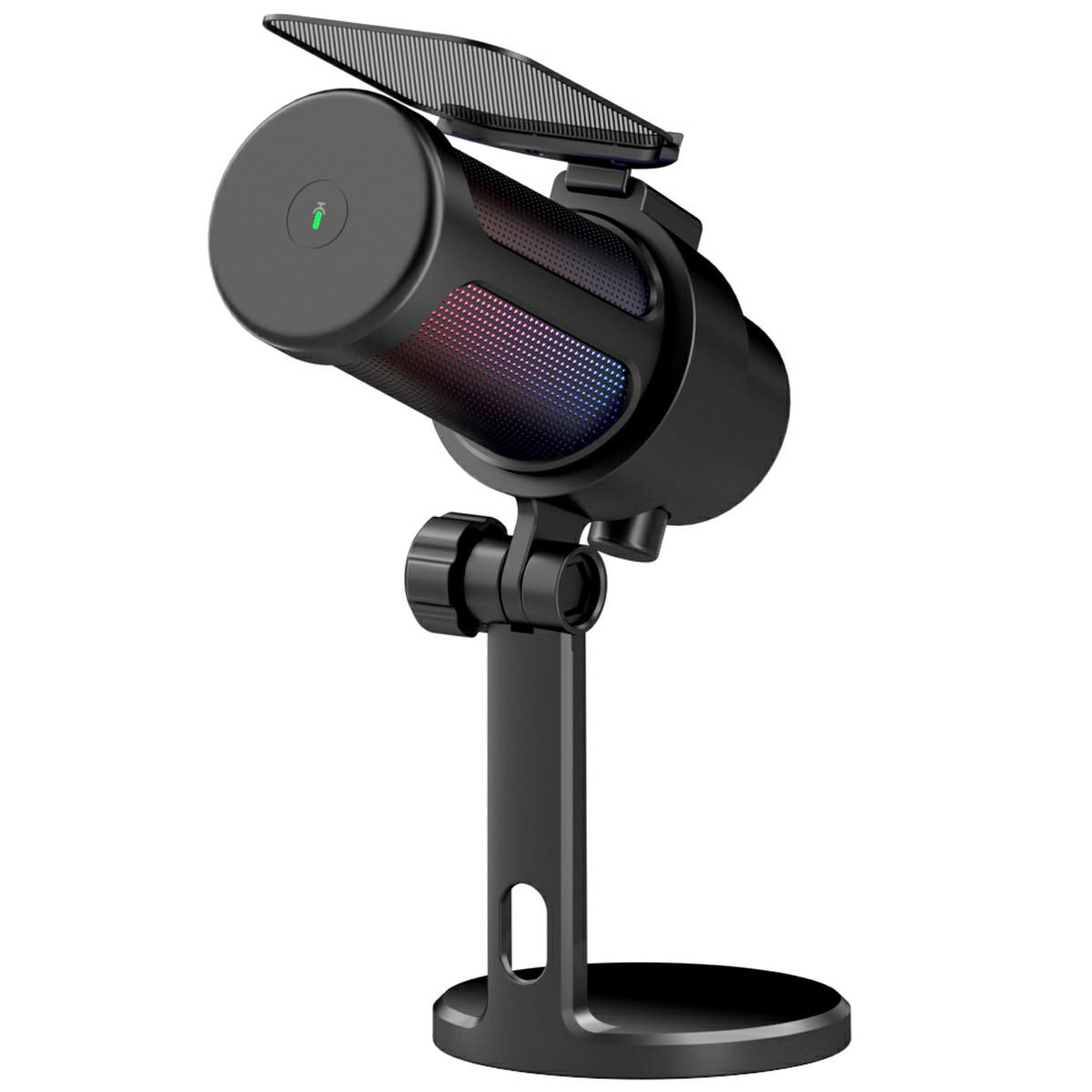 M8 Karaoke Conference Recording Desktop Microphone Professional Condenser Mic with RGB Light Type A
M8 Karaoke Conference Recording Desktop Microphone Professional Condenser Mic with RGB Light Type A