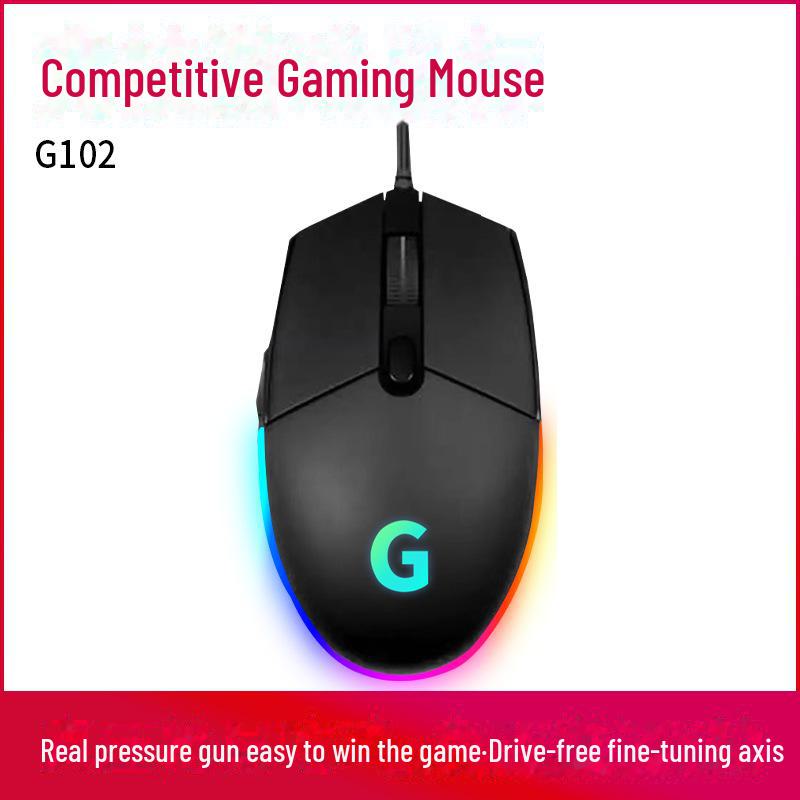 Супервыгодная проводная игровая мышь G102 RGB с функцией макроопределения для киберспорта, интернет-кафе и таких игр, как CSGO и CF. model A804FIC-125HZ-7200DPI
Супервыгодная проводная игровая мышь G102 RGB с функцией макроопределения для киберспорта, интернет-кафе и таких игр, как CSGO и CF. model A804FIC-125HZ-7200DPI