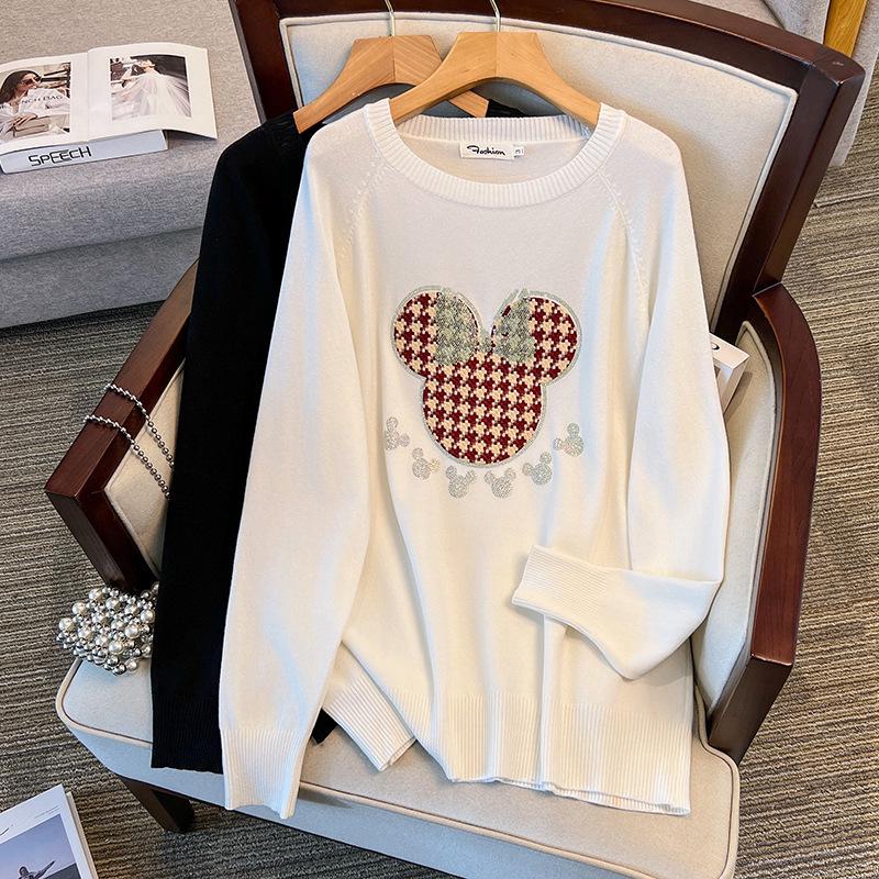 Plus Size Women s Round Neck Knit Pullover Sweater, Bust 150/160, 200/300 Jin 2XL белый
Plus Size Women s Round Neck Knit Pullover Sweater, Bust 150/160, 200/300 Jin 2XL белый