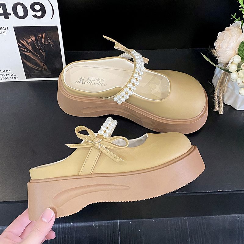 Женские туфли Мэри Джейн на толстой подошве, увеличивающие рост, весна, новая модная модель, с бантом, с закрытым носком, шлепанцы, ретро, сандалии с сердечками 40 хаки
Женские туфли Мэри Джейн на толстой подошве, увеличивающие рост, весна, новая модная модель, с бантом, с закрытым носком, шлепанцы, ретро, сандалии с сердечками 40 хаки