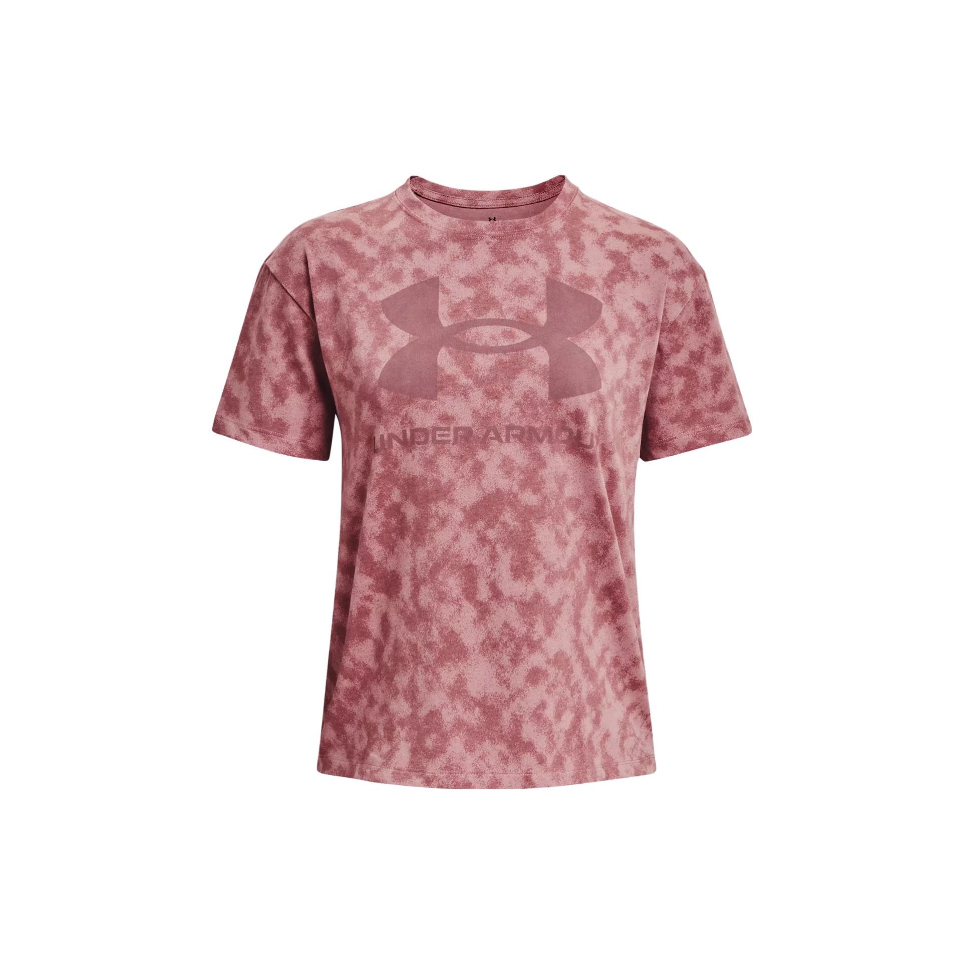 Under Armour Футболка с круглым вырезом и коротким рукавом, повседневная, с логотипом, женские топы, цвет Essence-Pink 1376742-697 S
Under Armour Футболка с круглым вырезом и коротким рукавом, повседневная, с логотипом, женские топы, цвет Essence-Pink 1376742-697 S